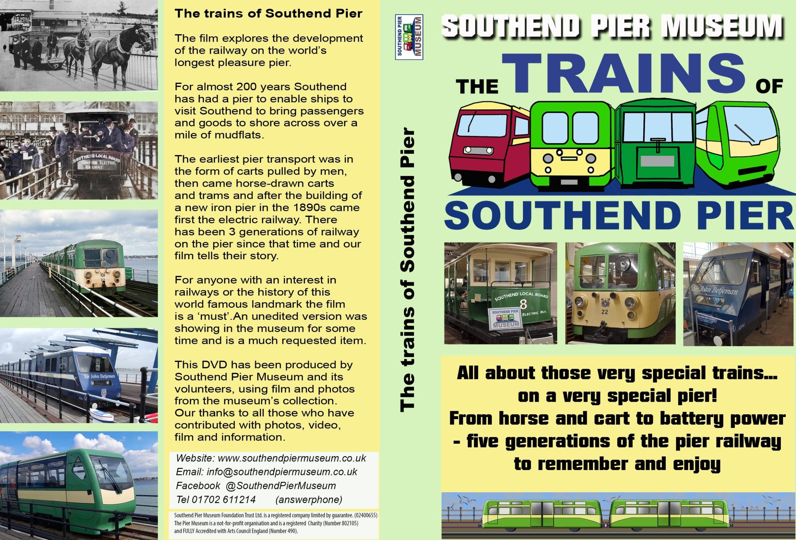 The Trains of Southend Pier D.V.D. (2023) (58 minutes)