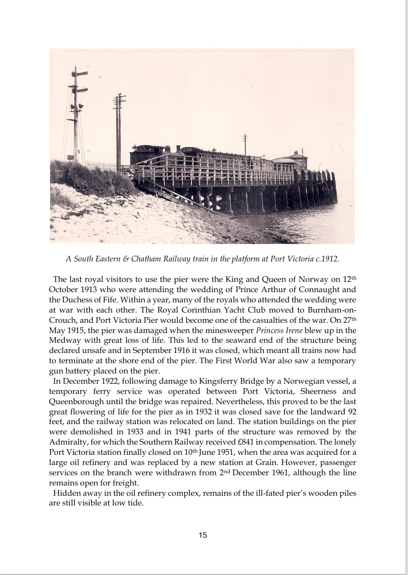 KENT'S PIERS AND RESORTS ON THE THAMES AND MEDWAY (Part 2 - The Hoo Peninsula and Medway Towns) BY MARTIN EASDOWN - Image 2