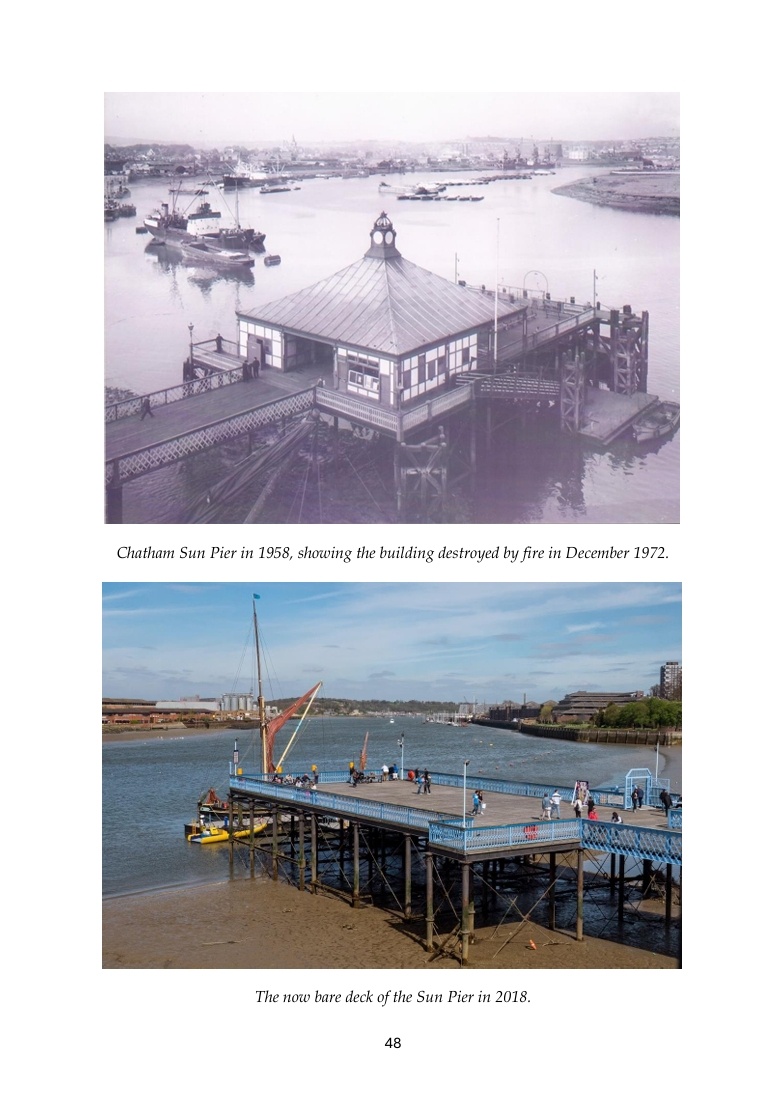 KENT'S PIERS AND RESORTS ON THE THAMES AND MEDWAY (Part 2 - The Hoo Peninsula and Medway Towns) BY MARTIN EASDOWN - Image 5